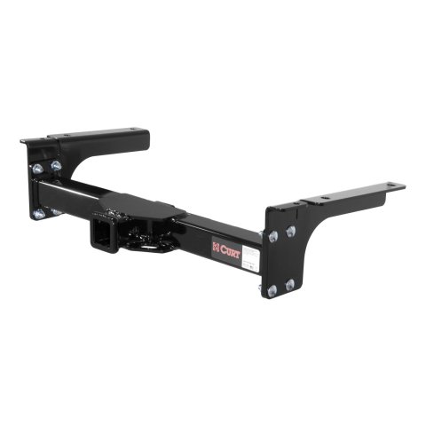 CURT Class 3 Receiver Hitch 31056 Trailer Hitch, III, 2 in. Receiver, Black Powdercoated, Front Mount, Jeep, Each