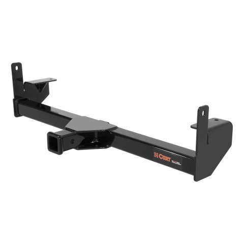 CURT Class 3 Receiver Hitch 31065 Trailer Hitch, III, 2 in. Receiver, Black Powdercoated, Front Mount, Dodge, Ram, Each
