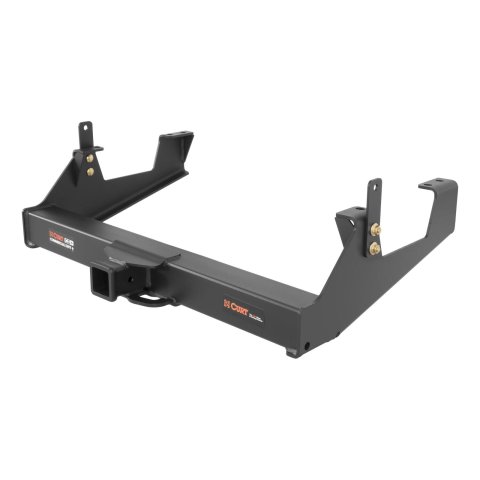 CURT Class 5 Receiver Hitch 15860 Hitch, V, Black Powdercoated, Chevy, GMC, Each