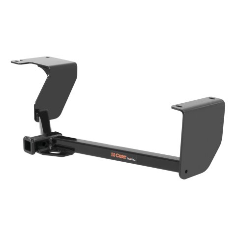 CURT Class 1 Receiver Hitch 11363 Trailer Hitch, I, 1-1/4 in. Receiver, Black Powdercoated, Fiat, Each