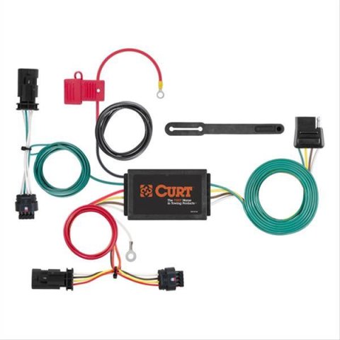 Curt Manufacturing Trailer Wiring Harnesses 56354 WIRING CUSTOM VEHICLE TO TRAILER