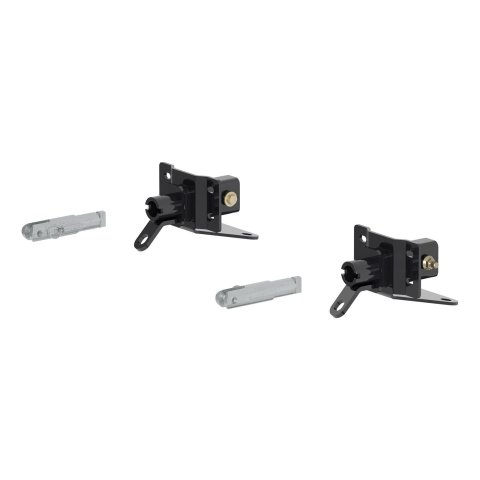 CURT Custom Tow Bar Base Plates for 2021-2024 BRONCO - 70143 Adapter Bracket, Plate, Steel, Black Powdercoated, Ford, Kit