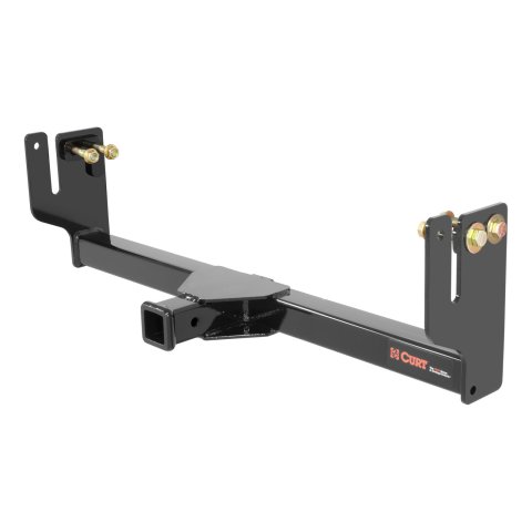 CURT Class 3 Receiver Hitch 31067 Trailer Hitch, III, 2 in. Receiver, Black Powdercoated, Front Mount, Ram, Each