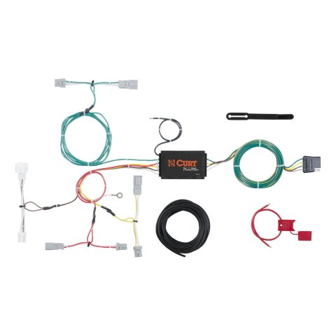 CURT Custom Wiring Connector Harnesses for 2016-2017 ACCORD - 56299 Trailer Hitch Includes installation hardware, pin & clip