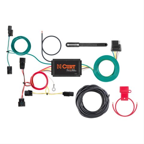 Curt Manufacturing - Trailer Wiring Harnesses for 2015-2020 FIT 56395 Wire Connector