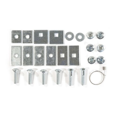 CURT Class 4 Receiver Hitch 14361 Trailer Hitch, IV, 2 in. Receiver, Black, Square Tube, Dodge, Each