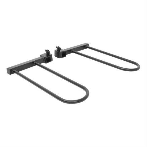CURT Tray-Style Bike Rack Cradles for Fat Tires 18091 Accessories, For Tires, Compatible With Racks, Steel, Black, Pair