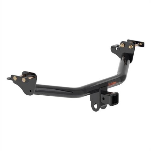 CURT Class 3 Receiver Hitch 13398 Hitch, Rear, 3, 2 in. Square, 600 lb. Max Tongue, 3,500 lb. Max Trailer, Square Tube Welded, Black Powdercoated, Mitsubishi, Each