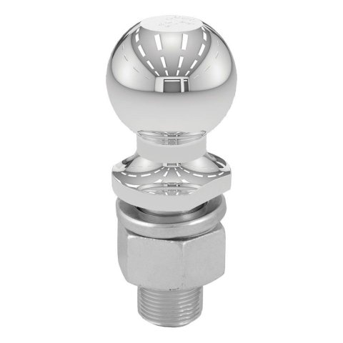 Curt Manufacturing Hitch Balls 40078 Trailer Ball, 2-5/16" Trailer Ball (1-1/4" x 2-5/8" Shank, 15,000 lbs., Chrome, Packaged)