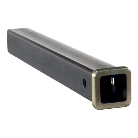 CURT Trailer Hitch Receiver Tubing 49240 tubing, Steel, Natural, 2 in. Square, 24 in Length, Each