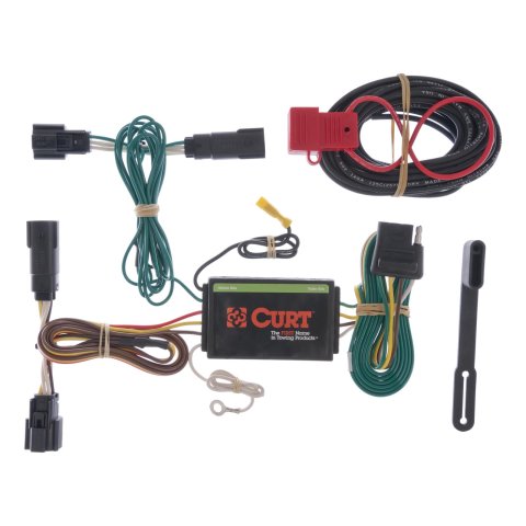CURT Custom Wiring Connector Harnesses for 2011-2014 EDGE - 56120 Adapter, Vehicle Towing Harness, T-Connector, Ford, Each