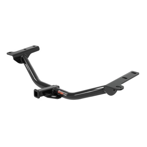 CURT Class 2 Receiver Hitch 12134 Trailer Hitch, II, 1 1/4 in. Receiver, Black Powdercoated, Dodge, Each