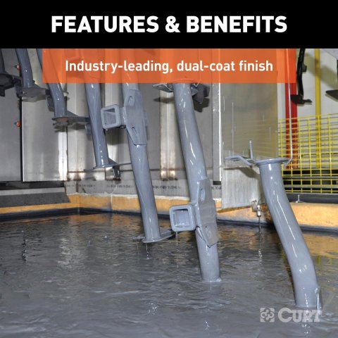 Curt Manufacturing - Receiver Hitches for 2020-2023 SONATA 11619 Trailer Hitch, Class 1 Trailer Hitch, 1-1/4" Receiver, Select Hyundai Sonata