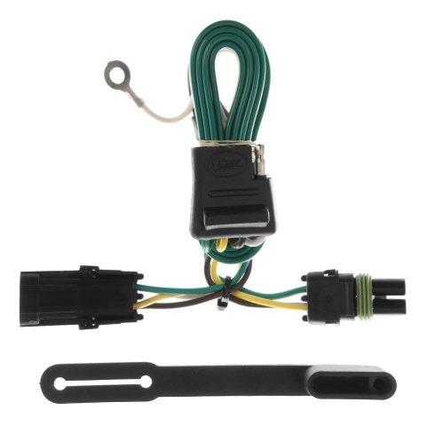 CURT Custom Wiring Connector Harnesses 55312 Vehicle Towing Harness Adapter, T-Connector, 2-Wire System, Chevy/GMC/Isuzu, Each