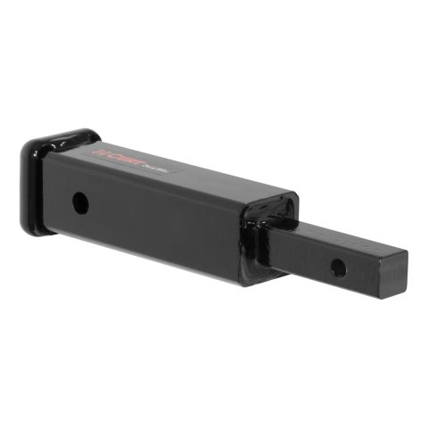 CURT Hitch Receiver Adapters 45790 Adapter, Black Powdercoated, 1 1/4 in. to 2 in., 10 in. Length, 3.500 GTW, Each