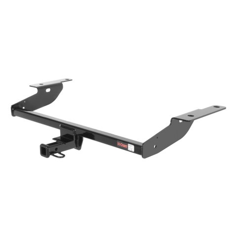 CURT Class 1 Receiver Hitch 11065 Trailer Hitch, I, 1/4 in. Receiver, Black Powdercoated, Volvo, Each