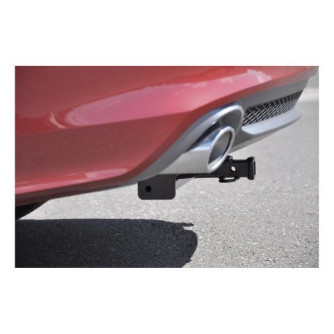 CURT Class 1 Receiver Hitch 111973 Trailer Hitch, I, 1/4 in. Receiver, Black Powdercoated, Audi, Each