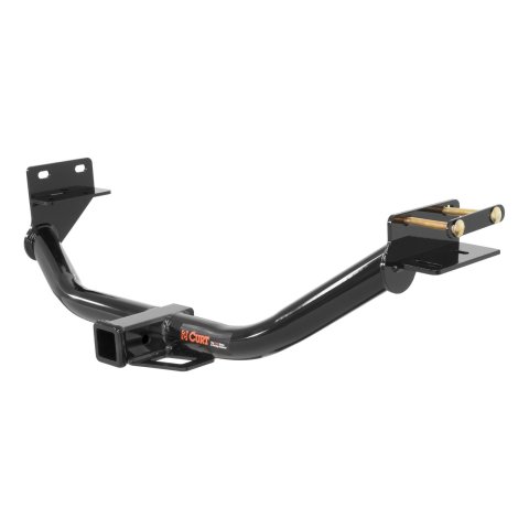 CURT Class 3 Receiver Hitch 13152 Trailer Hitch, III, 2 in. Receiver, Black, Round Tube, for Hyundai and Kia, Each