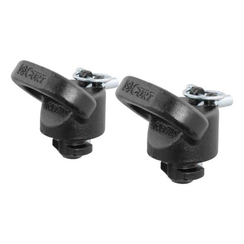 Curt Manufacturing - Trailer Safety Chain Hooks for 2013-2025 2500, 3500 60698 Hitch Hook