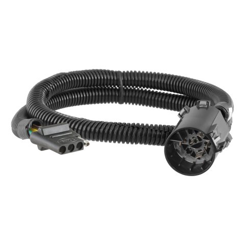 CURT Custom Wiring Connector Harnesses 55515 Vehicle Towing Harness Adapter, Trailer Harness Adapter, 4-Way Flat, Chevy/GMC, Each