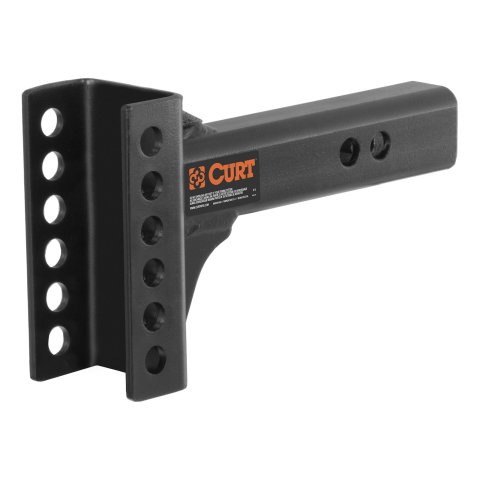 Curt Manufacturing Receiver Hitch Ball Mounts 45911 Receiver, Channel Mount, Adjustable, Replacement, Each