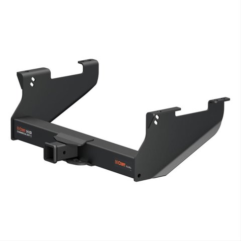 CURT Class 5 Receiver Hitch 15803 Hitch, V, Rear, 2 1/2 in. Square Style, Carbide Powdercoated, Ram, Each
