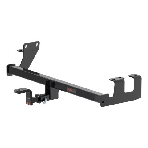 CURT Class 2 Receiver Hitch 121883 Hitch, II, 1-1/4 in. Receiver, Black Powdercoat, Square Tube, Ford, Each