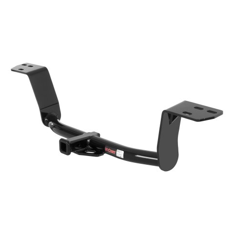 CURT Class 1 Receiver Hitch 11372 Trailer Hitch, I, 1-1/4 in. Receiver, Black, Round Tube, Ball Mount, Lexus, Each