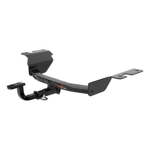 CURT Class 1 Receiver Hitch 112813 Trailer Hitch, I, 1/4 in. Receiver, Black Powdercoated, Dodge, Each