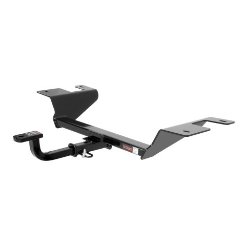 CURT Class 1 Receiver Hitch 112823 Trailer Hitch, I, 1/4 in. Receiver, Black Powdercoated, Buick, Chevy, Each