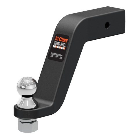 Curt Manufacturing Receiver Hitch Ball Mounts 45374 Trailer Mount