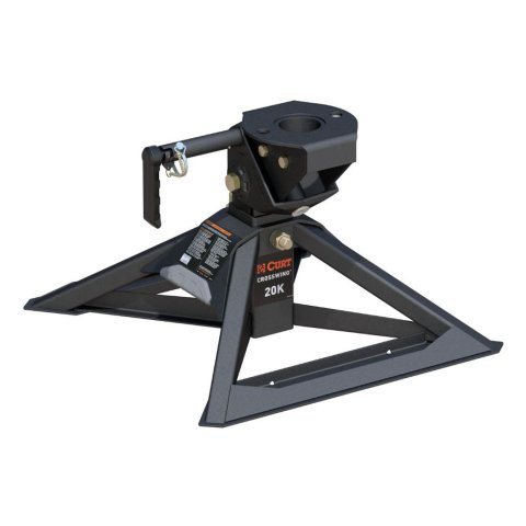 CURT CrossWing Lightweight 5th Wheel Hitches 16602 Fifth Hitch, For 2 5/16 in., 20,000 lbs. Maximum Gross Trailer Weight, Each
