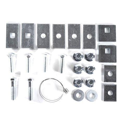 CURT Class 3 Receiver Hitch 13361 Trailer Hitch, III, 2 in. Receiver, Black, Square Tube, Dodge, Each