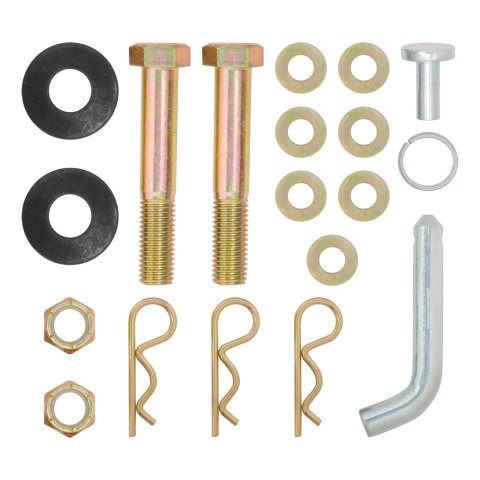 CURT MV Round Bar Weight Distribution Hitches 17057 Hitch, Bar, 1,400 lbs. Tongue Weight, 14,000 lbs. Gross Trailer Weight, Kit