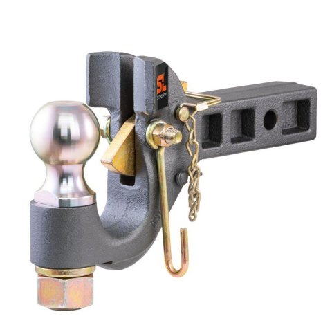 Curt Manufacturing Tow Hooks and Covers 48406 Hitch, SecureLatch Hitch