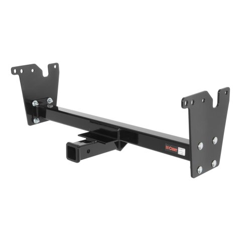CURT Class 3 Receiver Hitch 31018 Hitch, III, Front, 2 in. Style, Black Powdercoated, Square Tube, Ford, Each