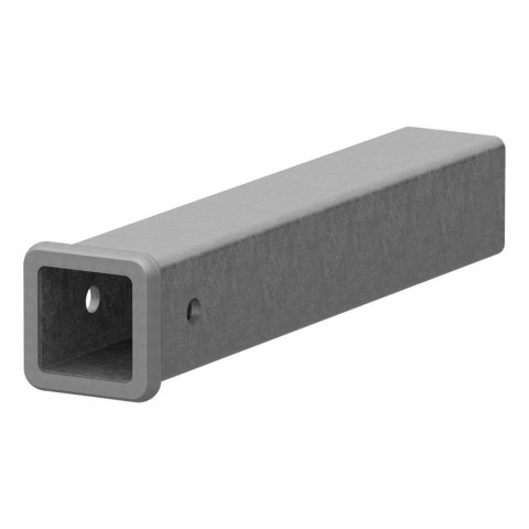 Curt Manufacturing Receiver Hitches 49511 Trailer Hitch, 18" Raw Steel Tubing (2-1/2" Receiver)