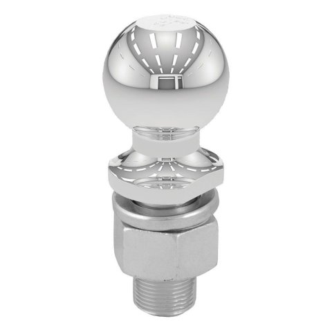 Curt Manufacturing Hitch Balls 40178 Trailer Ball, 2-5/16" Trailer Ball (1-1/4" x 2-5/8" Shank, 15,000 lbs., Chrome, Packaged)