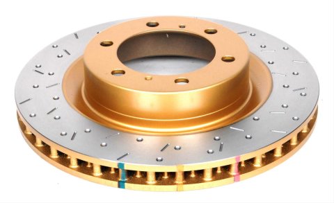 DBA Club Spec 4000 T3 Brake Rotors DBA42760S Rotor, T3, Iron, Natural/Black, Slotted Surface, Chevy, Front, Each