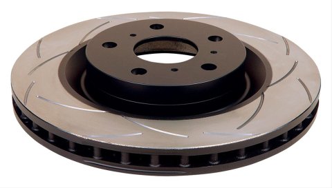 DBA Street Series T2 Disc Brake Rotors DBA528S Rotor, Slotted, Series, Uni-Directional, Land Rover, Rear, Each