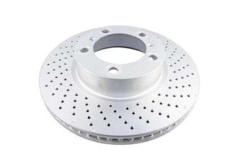 Disc Brakes Australia USA LLC Brake Rotors DBA3365OEX En-Shield OE X/Drilled [MERC SL55 AMG & SL63 AMG R230 5.4L & 6.2L 01->12 R]
