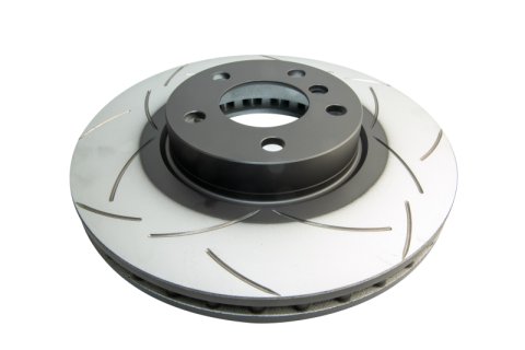 Disc Brakes Australia USA LLC Brake Rotors DBA2874S Street T2 Slot KP [ BMW X5 07-10 F ]
