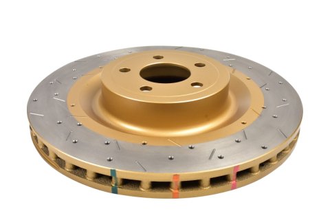 Disc Brakes Australia USA LLC Brake Rotors DBA42166XS 4000 Crossdrilled/Slotted KP [ Ford Mustang GT 15-> F ]