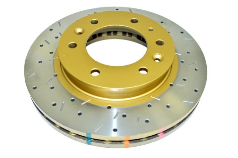 Disc Brakes Australia USA LLC Brake Rotors DBA42132XS 4000 XS Crossdrilled/slotted KP [ Ford Ranger & Mazda BT50 2010-> F ]
