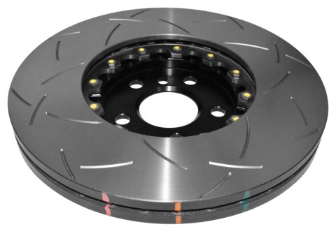 Disc Brakes Australia USA LLC Brake Rotors DBA52288BLKS 5000 Fully Assembled 2-piece Black Hat T3 Slot KP [ Mini S R56 F ] JCW