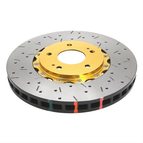 DBA HD Series 5000XS Brake Rotors for 2006-2013 CORVETTE, 2004-2006 XLR - DBA52992GLDXS Rotor, Front, RWD, 13.98 in. O.D., 355 mm O.D., 5 x 4.75 in., 5 x 120 mm, 1.260 in. Thick, Each
