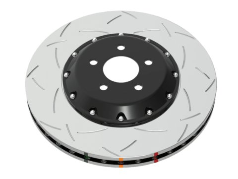 Disc Brakes Australia USA LLC Brake Rotors DBA5240BLKS NLA 5000 Fully Assembled 2-piece Black Hat T3 Slot KP [ Audi S6 02-> F ]