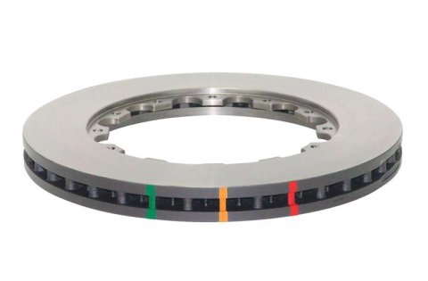 Disc Brakes Australia USA LLC Brake Rotors DBA52992.1 5000 Rotor Standard - With Replacement NAS Nuts KP 355mm x 32mm [ Corvette C6 Z06 05-> F ]