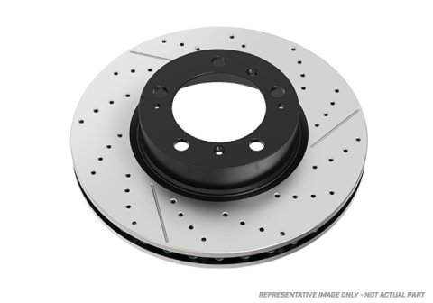 Disc Brakes Australia USA LLC Brake Rotors DBA3239OEXS En-Shield OE cross-drilled & slotted HC [ Mercedes CLS63 AMG 218 12-06/18 E63 AMG 212 09-13 R ]