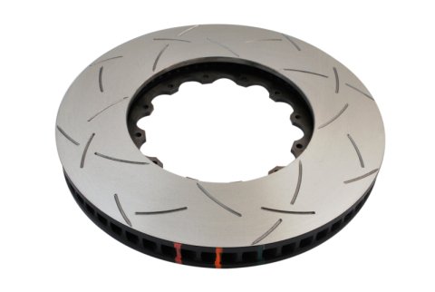 Disc Brakes Australia USA LLC Brake Rotors DBA52828.1LS 5000 Rotor Left Hand T3 Slot 60CV - With Replacement NAS Nuts [ VW GOLF R32 01-> F ]